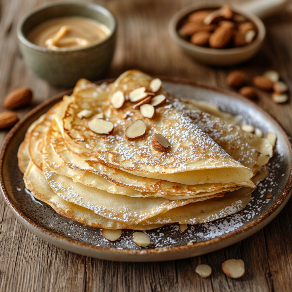 crepes aux amandes