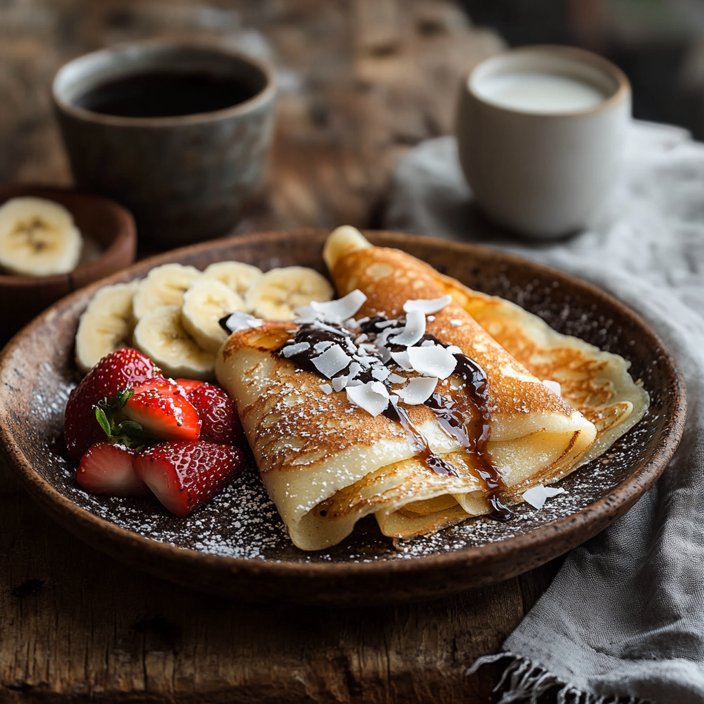 crepes noix de coco