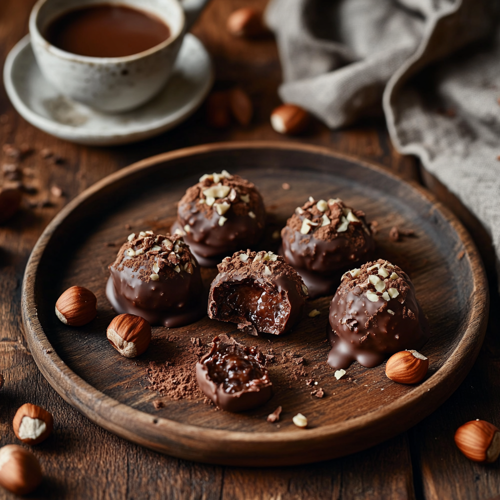 croquant chocolat noisettes facile 1