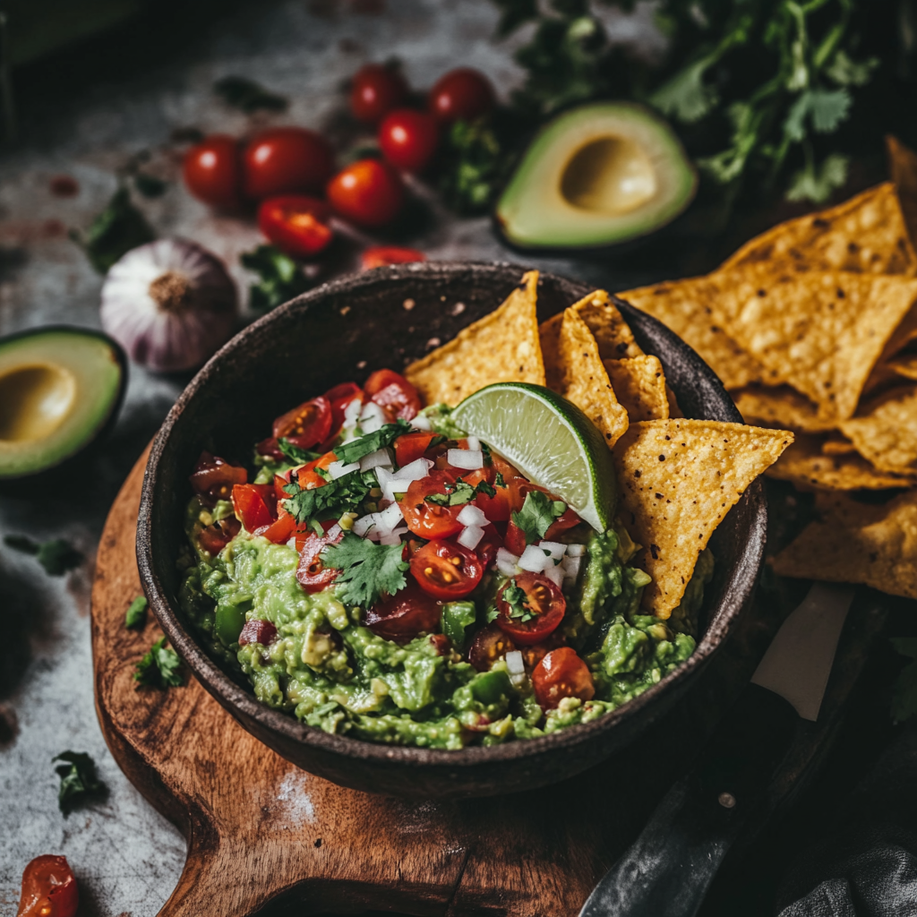 Guacamole maison sans piments