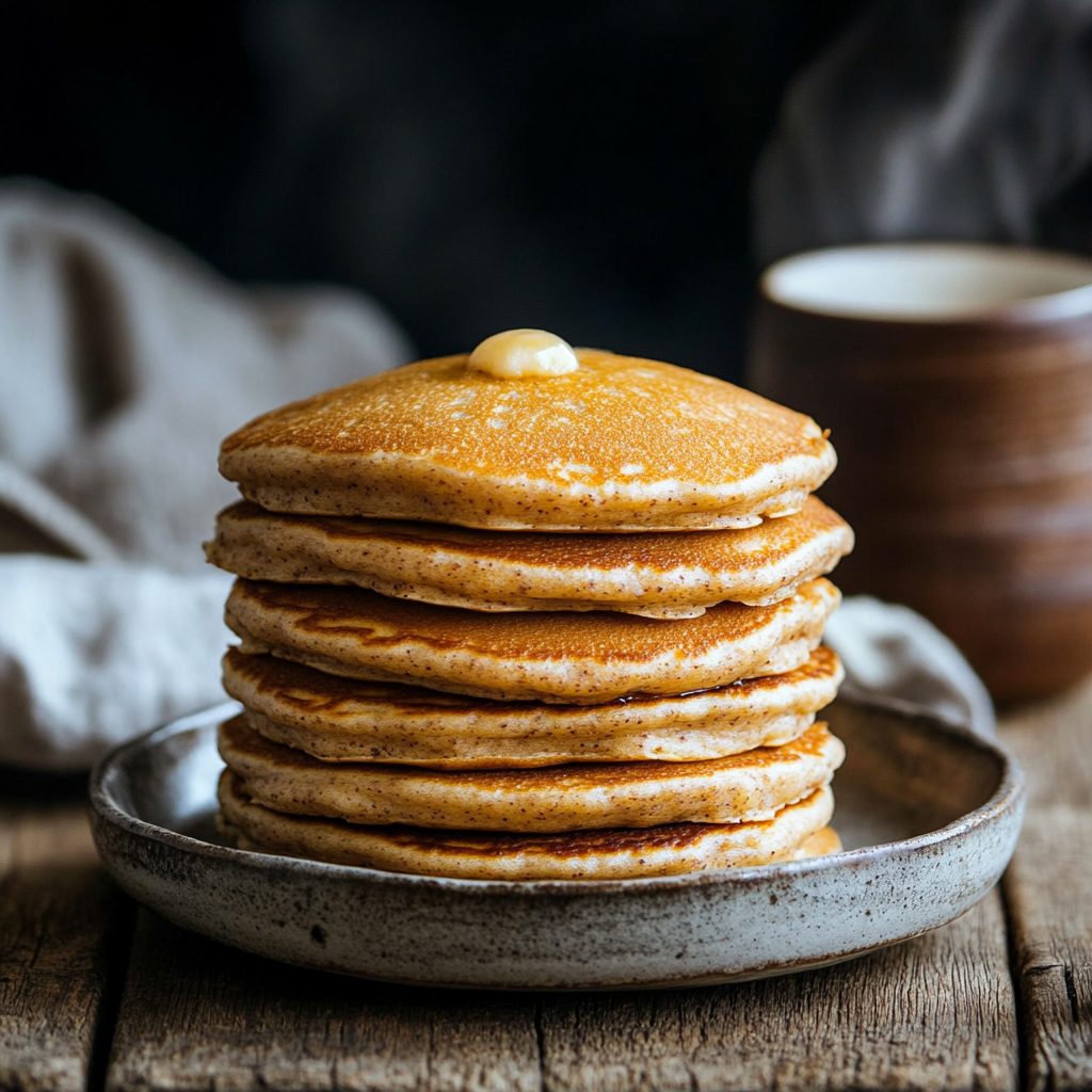 mes pancakes farine chataigne