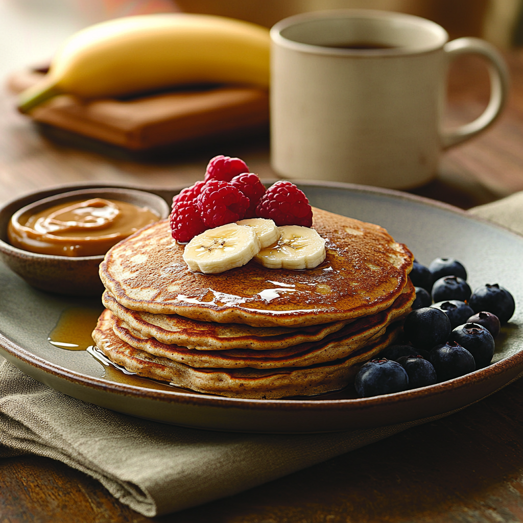 Pancakes à la farine de grand épeautre