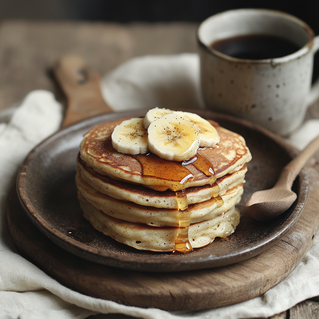 pancakes banane oeufs 1