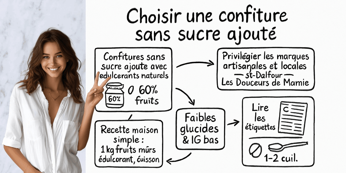 Où Trouver De La Confiture Sans Sucre Pour Diabétique 4 Résumé visuel de l’article