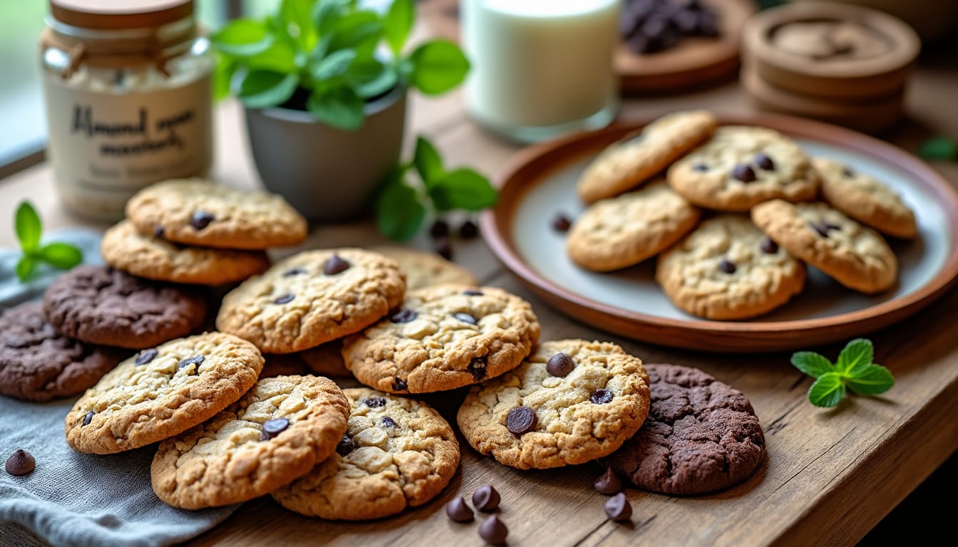 Cookies sans sucre : des douceurs saines à savourer 🍪