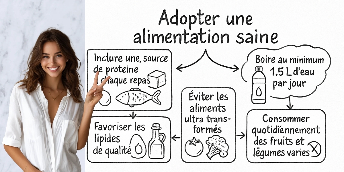 Nutrition : Définition et Principes Fondamentaux 2 Résumé visuel de l’article
