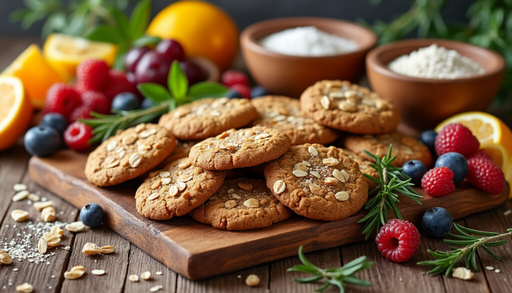 découvrez nos délicieuses recettes de biscuits sans sucre, idéales pour allier plaisir et santé. explorez les bienfaits de ces douceurs légères pour un mode de vie sain tout en vous régalant.