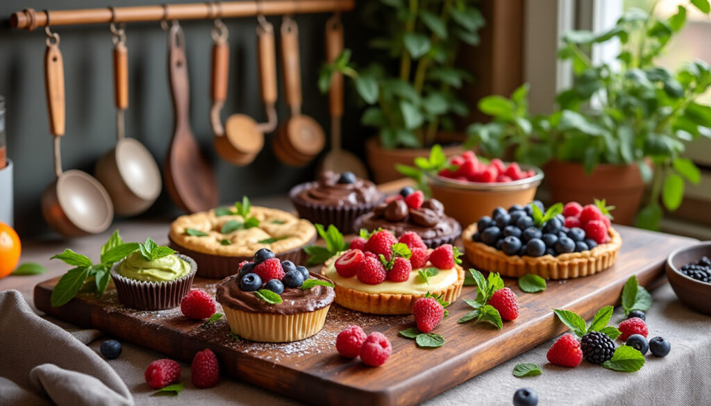 découvrez des recettes de pâtisserie sans sucre qui allient santé et gourmandise. profitez de délices sucrés tout en préservant votre équilibre avec des ingrédients naturels et savoureux. transformez vos moments sucrés en un plaisir sain!