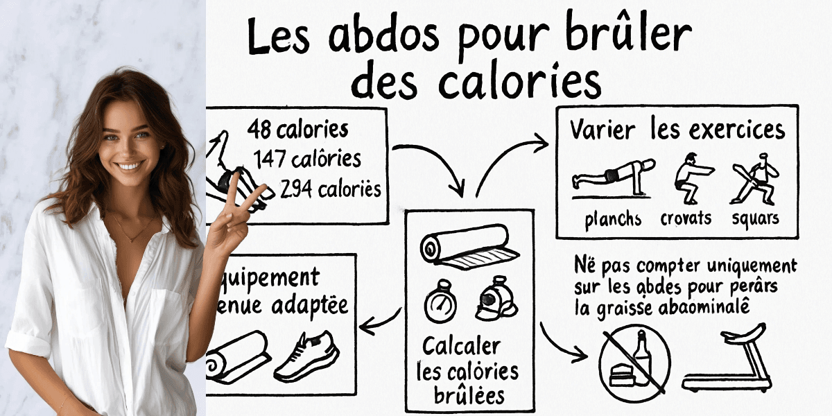 Abdos : Combien De Calories BrĂ»lez-Vous ? 4 RĂ©sumĂ© visuel de lâarticle