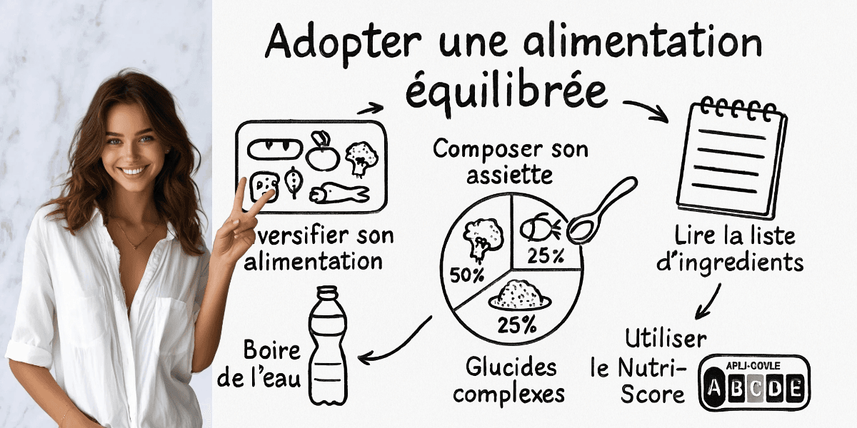Comment Ăquilibrer Son Alimentation 4 RĂ©sumĂ© visuel de lâarticle