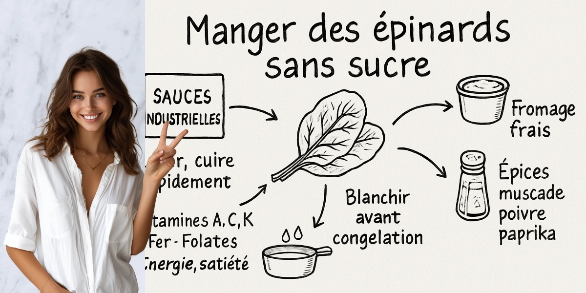 Que manger avec des épinards frais ? 4 Résumé visuel de l’article
