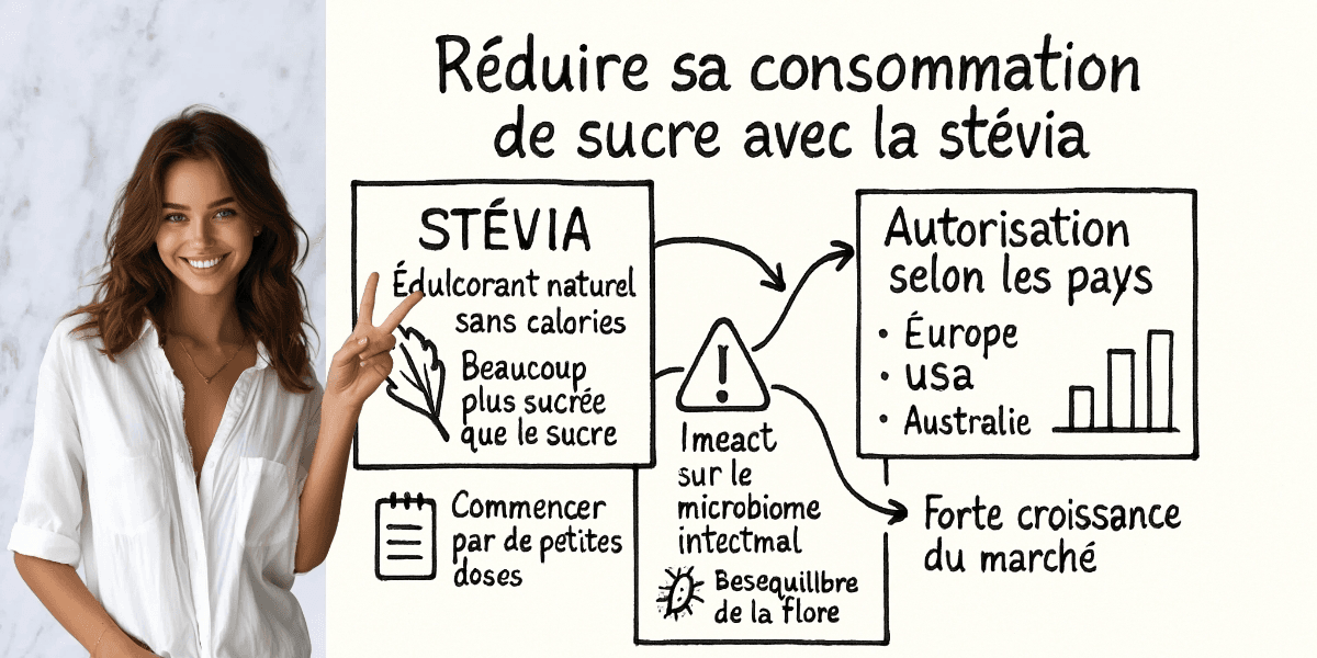 Pourquoi La Stévia Est Interdite 4 Résumé visuel de l’article