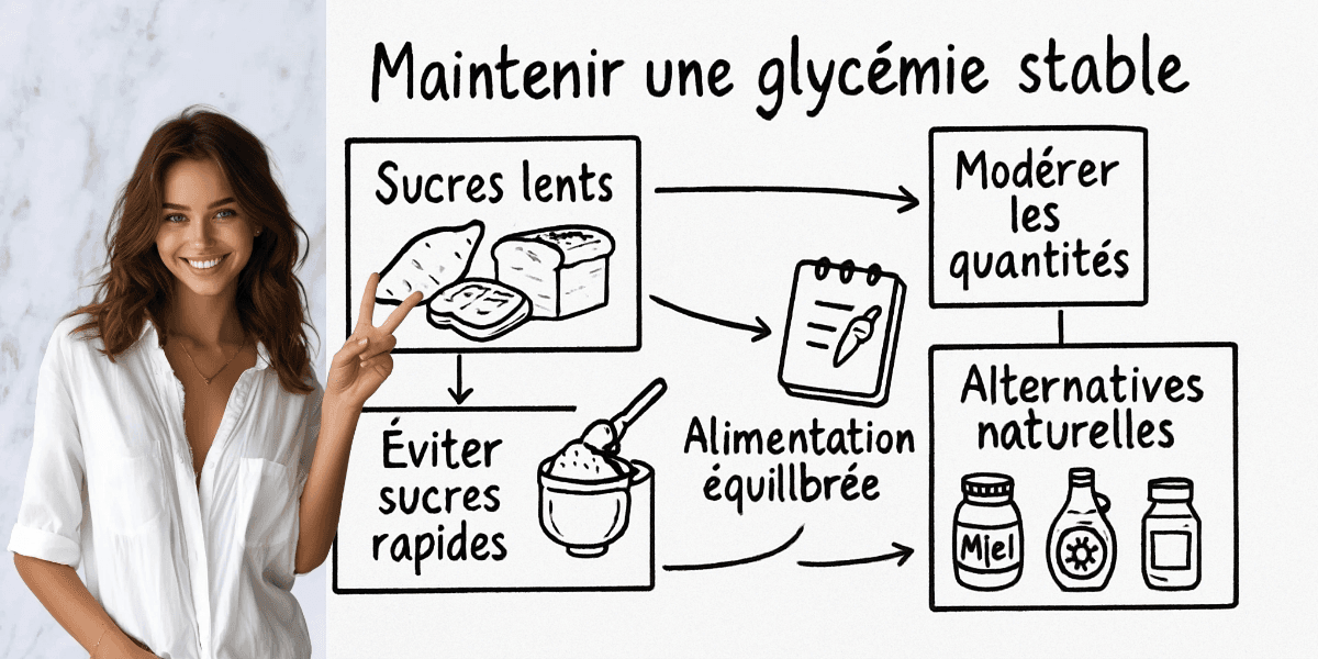 Quel Sucre Lent Pour Le DiabĂšte 4 RĂ©sumĂ© visuel de lâarticle