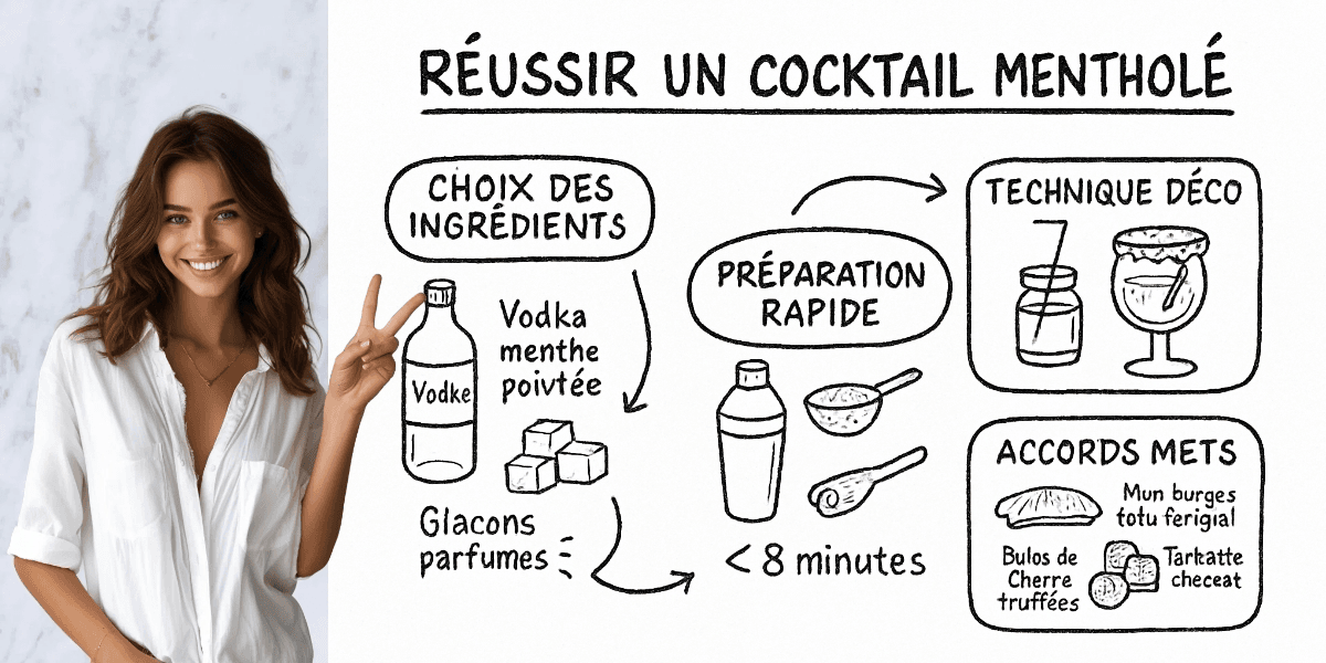 Cocktail bonbon candy cane spritzer cocktail : le drink festif qui fera vibrer vos soirĂ©es dâhiver 4 RĂ©sumĂ© visuel de lâarticle