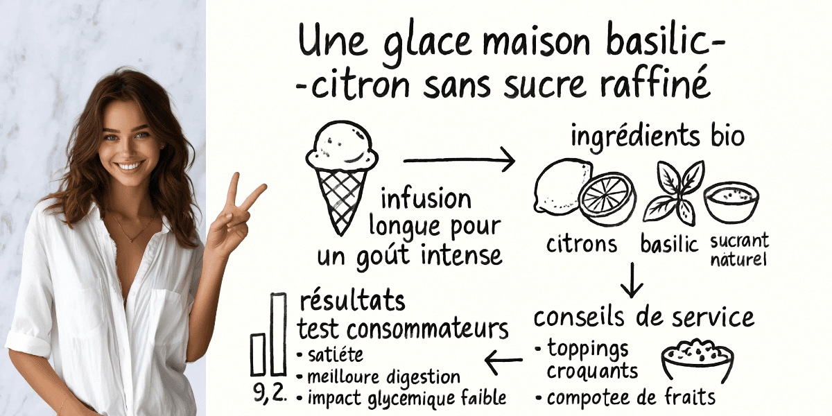 Sorbet citron basilic novascope : test et avis sur la douceur glacĂ©e tendance 4 RĂ©sumĂ© visuel de lâarticle