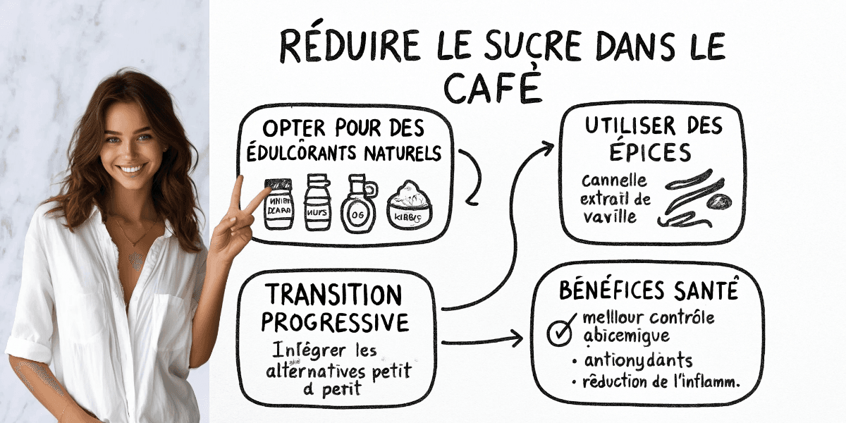 Comment sucrer son café sans sucre 4 Résumé visuel de l’article