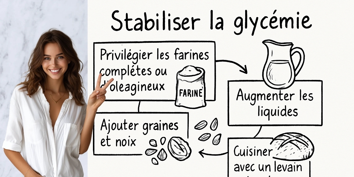 Quelle farine choisir pour les diabĂ©tiques ? 4 RĂ©sumĂ© visuel de lâarticle