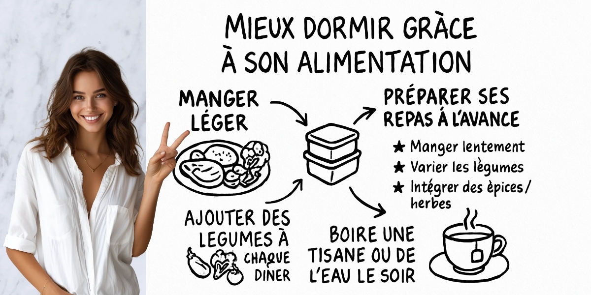 Comment Manger Sainement Le Soir 4 Résumé visuel de l’article