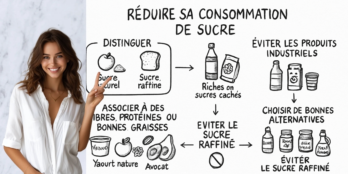 Comment Manger Du Sucre Sans Grossir 4 RĂ©sumĂ© visuel de lâarticle