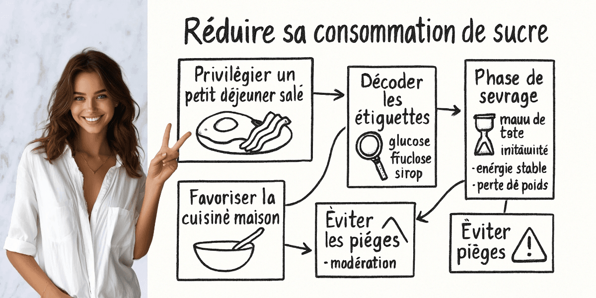 Mois sans sucre : comment faire 4 Résumé visuel de l’article