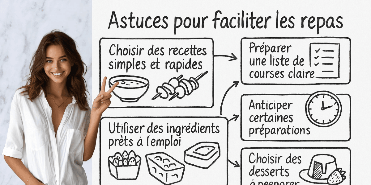 Que faire à manger pour une soirée entre amis 4 Résumé visuel de l’article