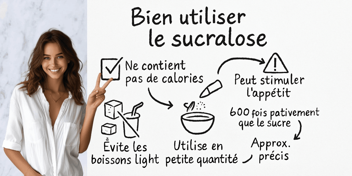 Est-ce que le sucralose fait vraiment grossir ? 4 RĂ©sumĂ© visuel de lâarticle