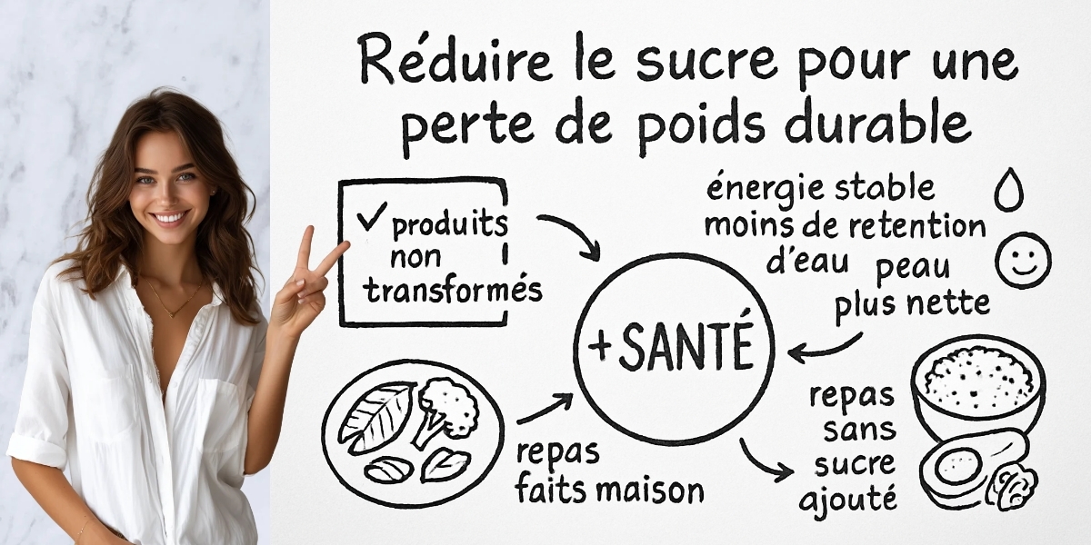 ArrĂȘter le sucre fait-il maigrir ? 4 RĂ©sumĂ© visuel de lâarticle