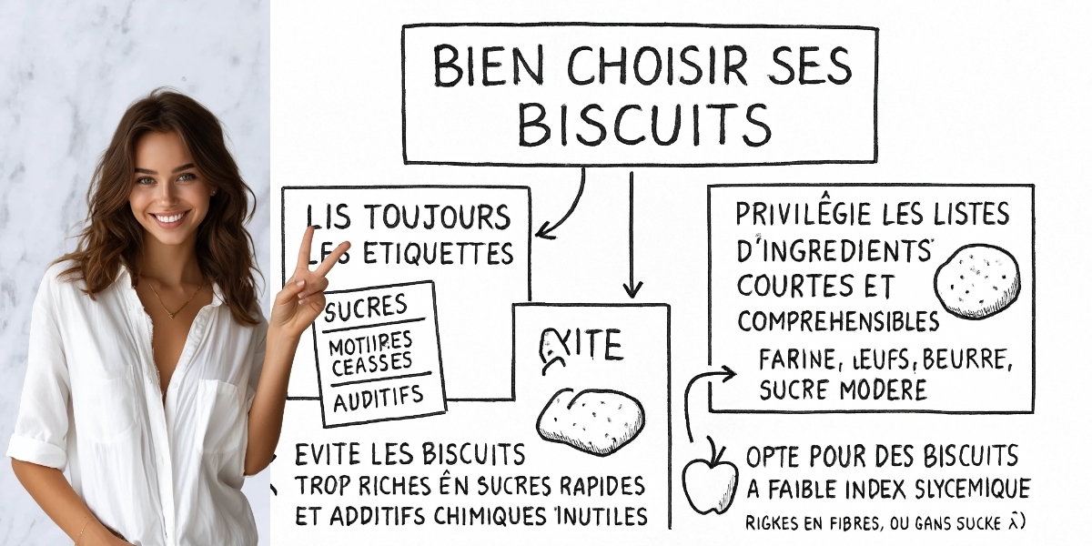Comment choisir ses biscuits ? 4 Résumé visuel de l’article