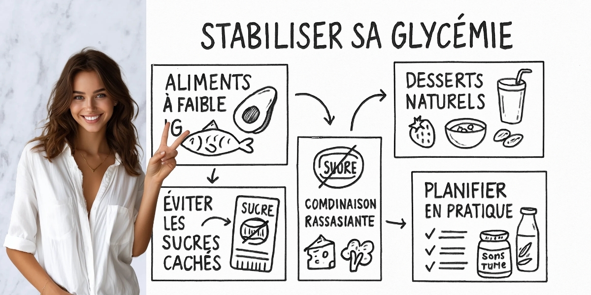 Comment finir un repas sans sucre ? 4 RĂ©sumĂ© visuel de lâarticle