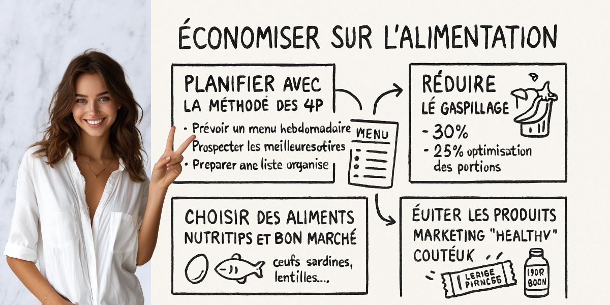 Comment Manger Healthy : Guide Pratique pour Une Alimentation Saine 4 Résumé visuel de l’article