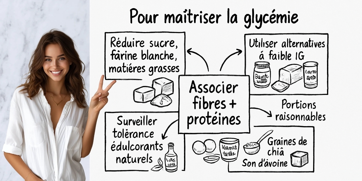 Quelle pâtisserie pour les diabétiques ? 4 Résumé visuel de l’article