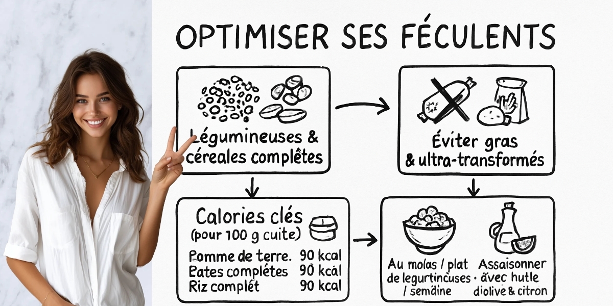 Qu'est-ce Qui Remplace Les Féculents ? 4 Résumé visuel de l’article