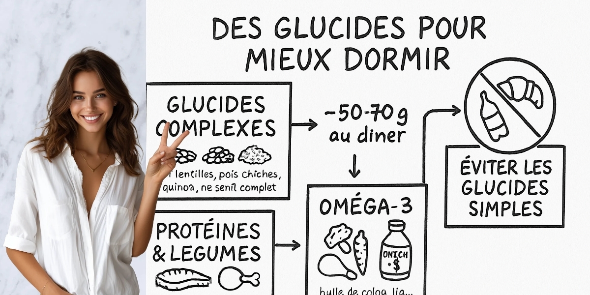 Quel glucide choisir pour le soir ? 4 Résumé visuel de l’article