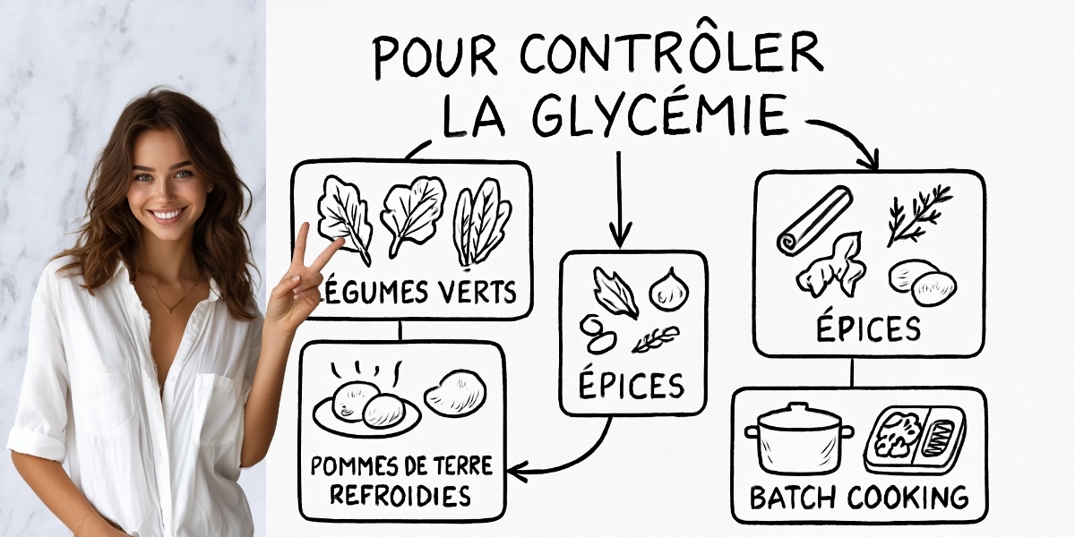 Les légumes efficaces pour baisser le diabète 4 Résumé visuel de l’article