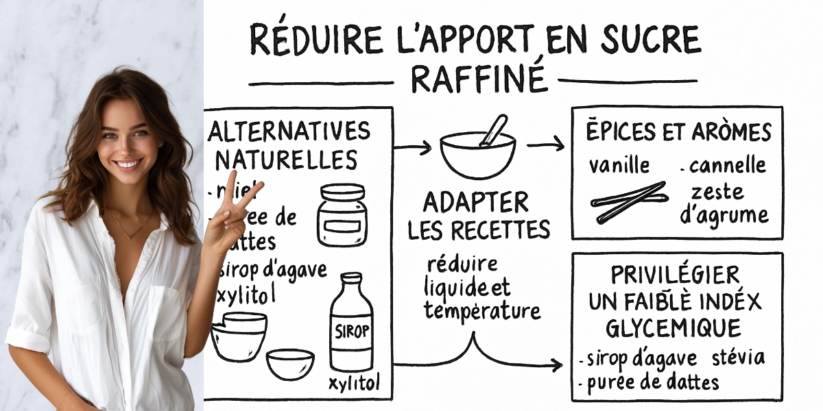 Comment Remplacer Le Sucre Dans Les Desserts ? 4 Résumé visuel de l’article
