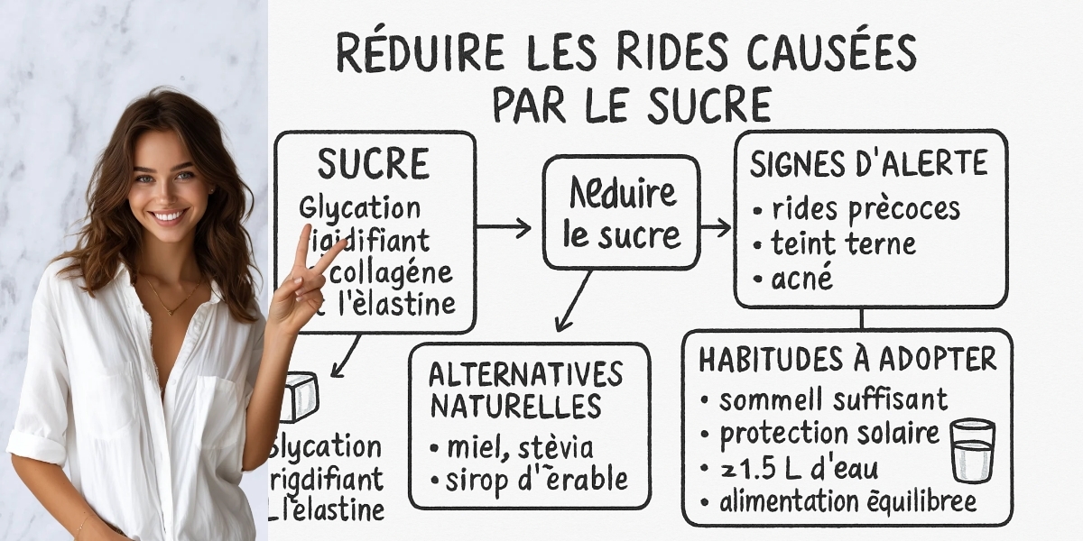 Est-ce que le sucre donne des rides ? 4 RĂ©sumĂ© visuel de lâarticle