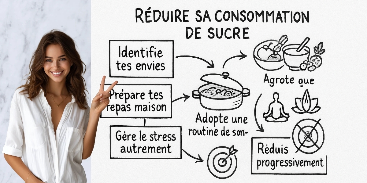 Comment arrĂȘter le sucre le soir ? 4 RĂ©sumĂ© visuel de lâarticle