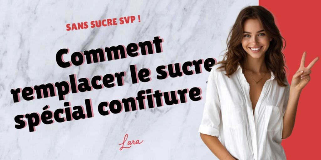 comment remplacer le sucre special confiture lara sans sucre svp