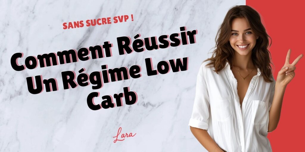 comment reussir un regime low carb lara sans sucre svp