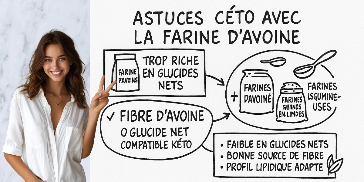 Est-ce que la farine d'avoine est kĂ©to ? 4 RĂ©sumĂ© visuel de lâarticle