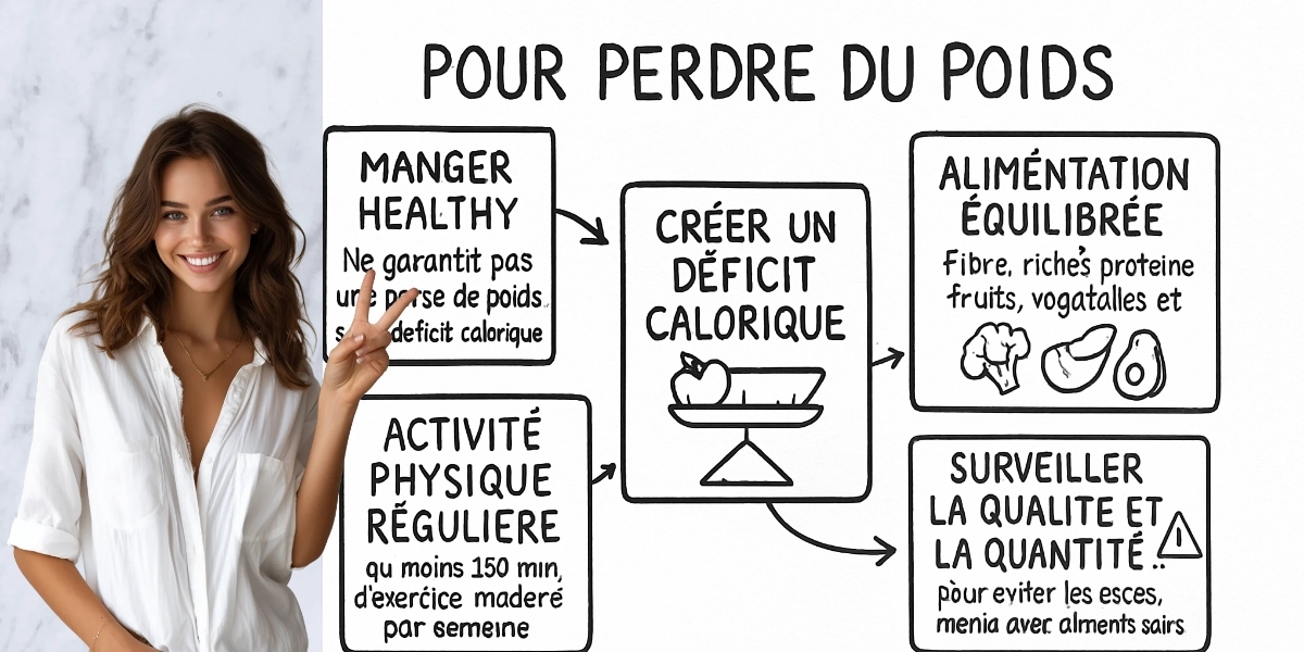Est-ce que manger healthy fait vraiment maigrir ? 4 Résumé visuel de l’article