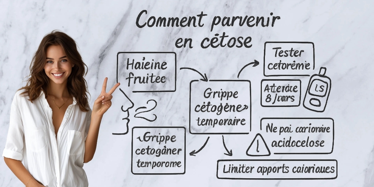 Comment savoir si on est en cétose ? 4 Résumé visuel de l’article