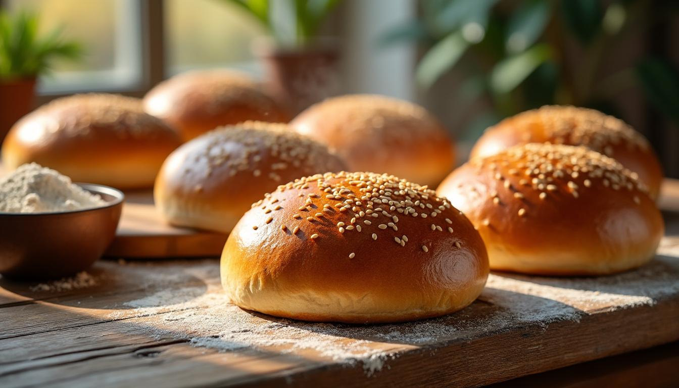 découvrez nos astuces et recettes pour réussir des pains burgers maison moelleux et savoureux, parfaits pour des burgers gourmands faits maison.