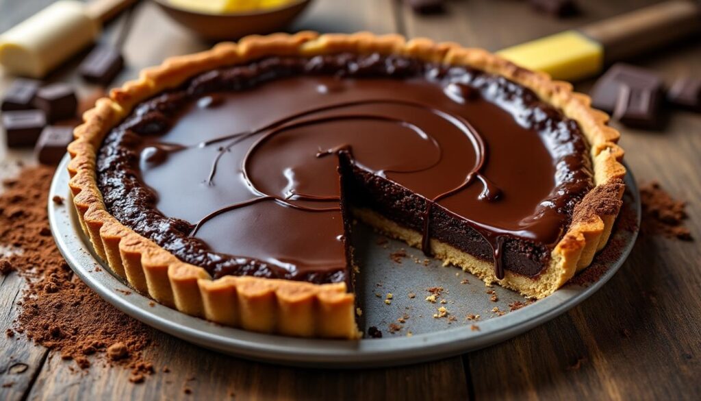 découvrez notre recette facile de tarte au chocolat fondante et gourmande, parfaite pour satisfaire toutes vos envies de dessert en un rien de temps.