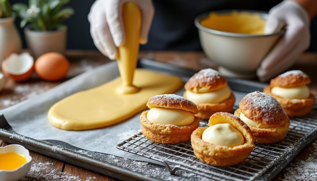 découvrez notre recette facile de choux à la crème avec des astuces et conseils pour réussir parfaitement cette pâtisserie délicieuse à chaque fois.