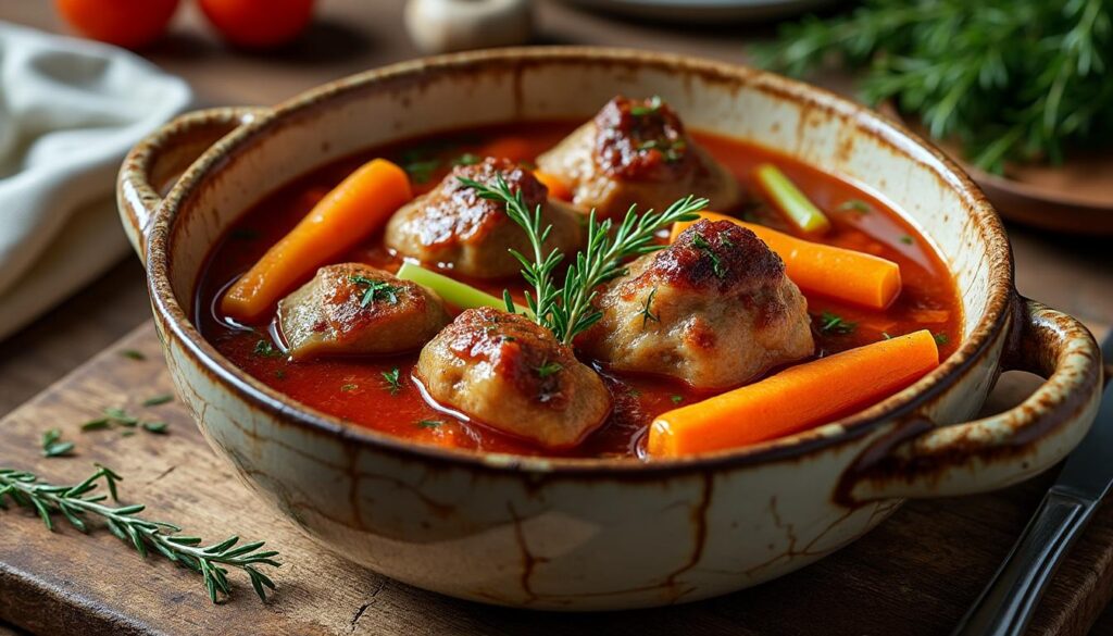 découvrez notre recette d'osso bucco de dinde facile à réaliser pour un plat savoureux et fondant. suivez nos conseils pour réussir cette spécialité traditionnelle et régaler vos convives.