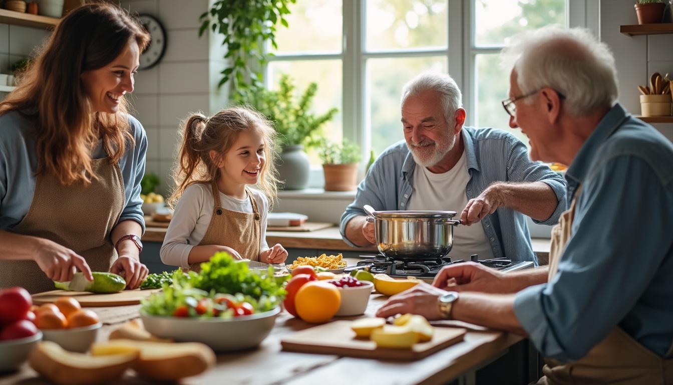 découvrez des conseils pratiques pour manger sainement en famille, alliant nutrition équilibrée et plaisir à table pour petits et grands.