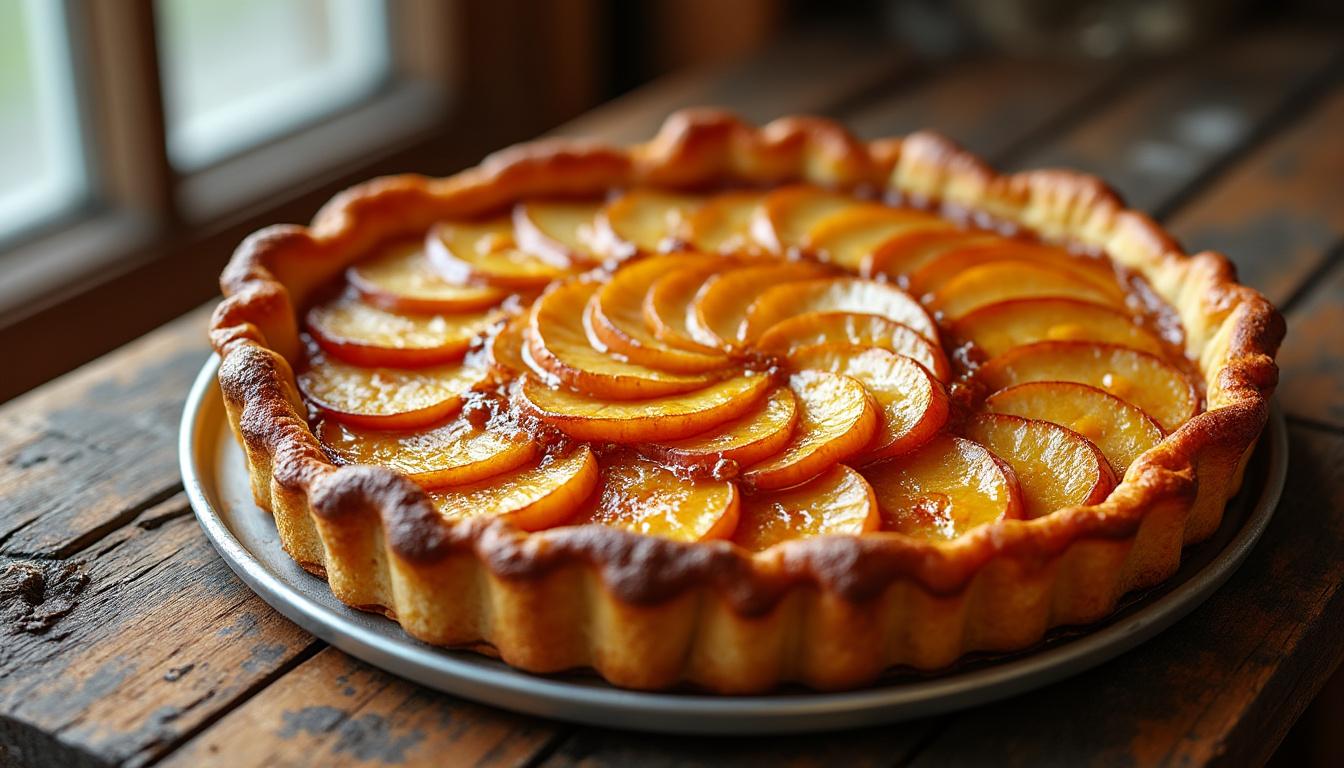 découvrez notre recette pas à pas pour réussir une délicieuse tarte tatin, un dessert français classique caramelisé et fondant, parfait pour toutes les occasions.