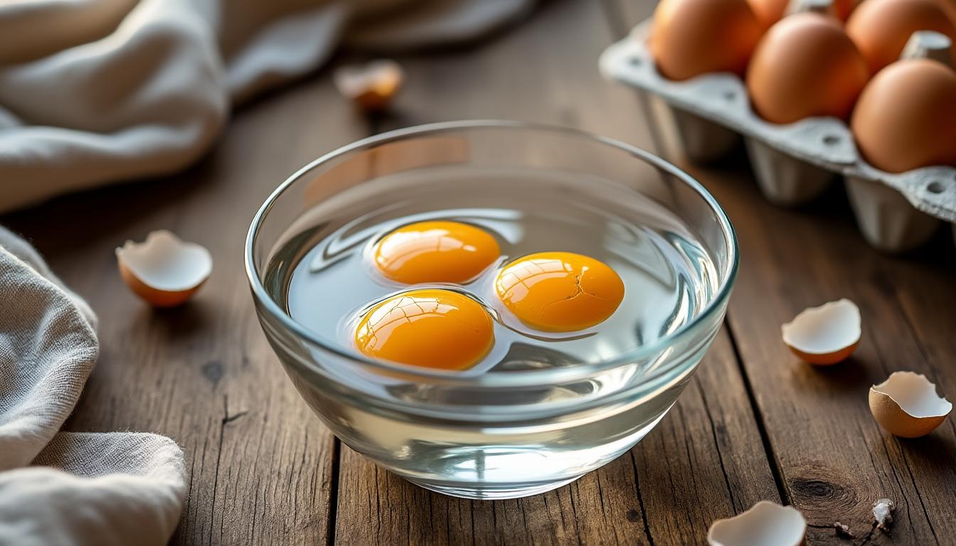 découvrez des méthodes simples et efficaces pour tester la fraîcheur des œufs chez vous, afin de garantir la qualité et la sécurité de vos préparations culinaires.