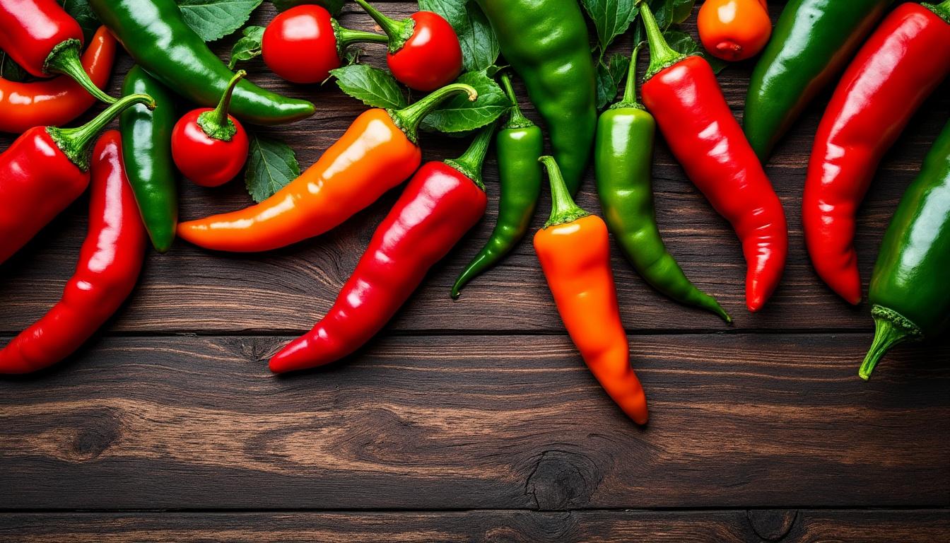 découvrez tout sur les piments : leurs différentes variétés, leurs nombreux usages en cuisine et leurs bienfaits pour la santé.